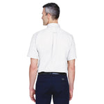Harriton - Men's Easy Blend Stain-Release Twill Dress Shirt (M500S 20)