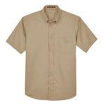 Harriton - Men's Easy Blend Stain-Release Twill Dress Shirt (M500S 58)