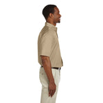 Harriton - Men's Easy Blend Stain-Release Twill Dress Shirt (M500S 58)