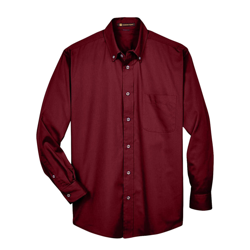 Harriton - Men's Easy Blend Twill Shirt (M500 60)