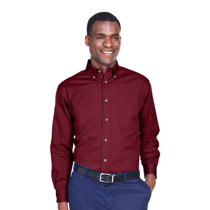 Harriton - Men's Easy Blend Twill Shirt (M500 60)
