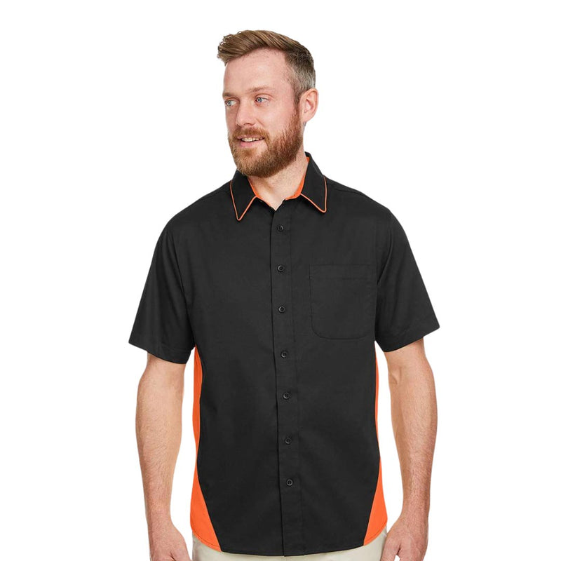 Harriton - Men's Flash IL Colorblock Shirt (M586 TE)