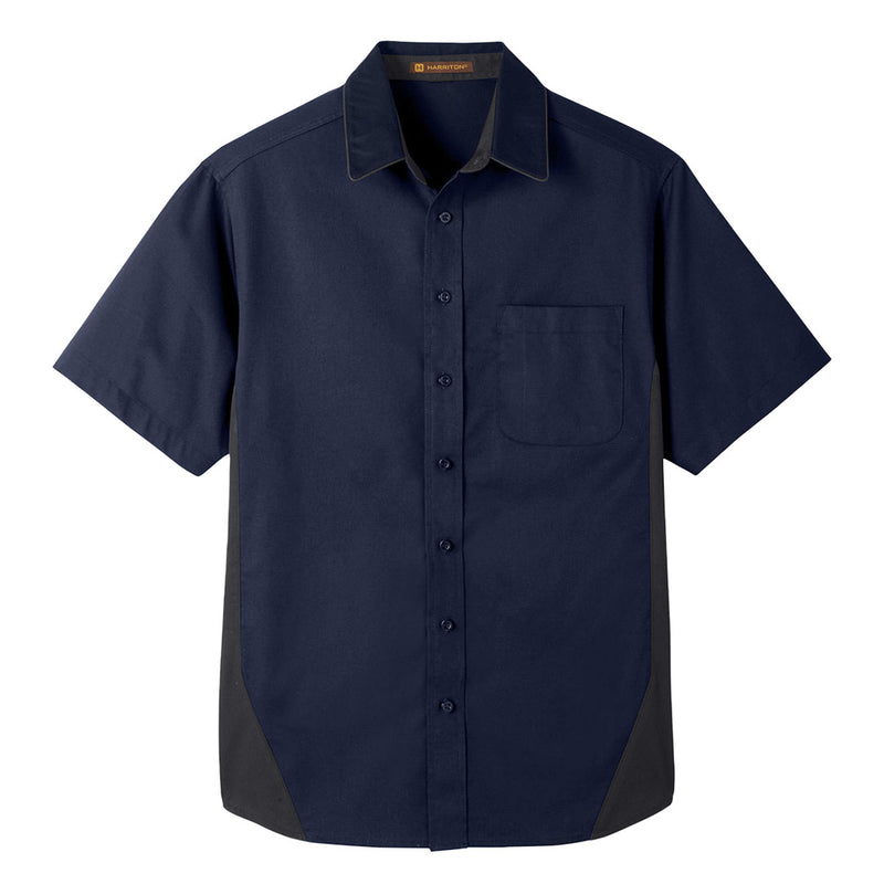 Harriton - Men's Flash IL Colorblock Short Sleeve Shirt (M586 TF)