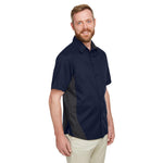 Harriton - Men's Flash IL Colorblock Short Sleeve Shirt (M586 TF)