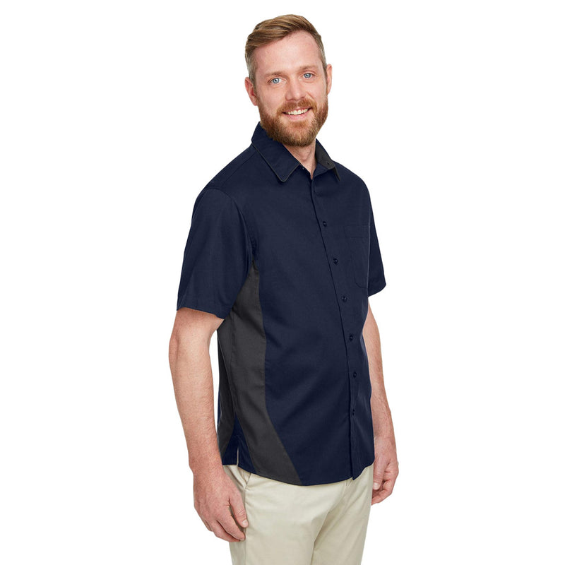 Harriton - Men's Flash IL Colorblock Short Sleeve Shirt (M586 TF)