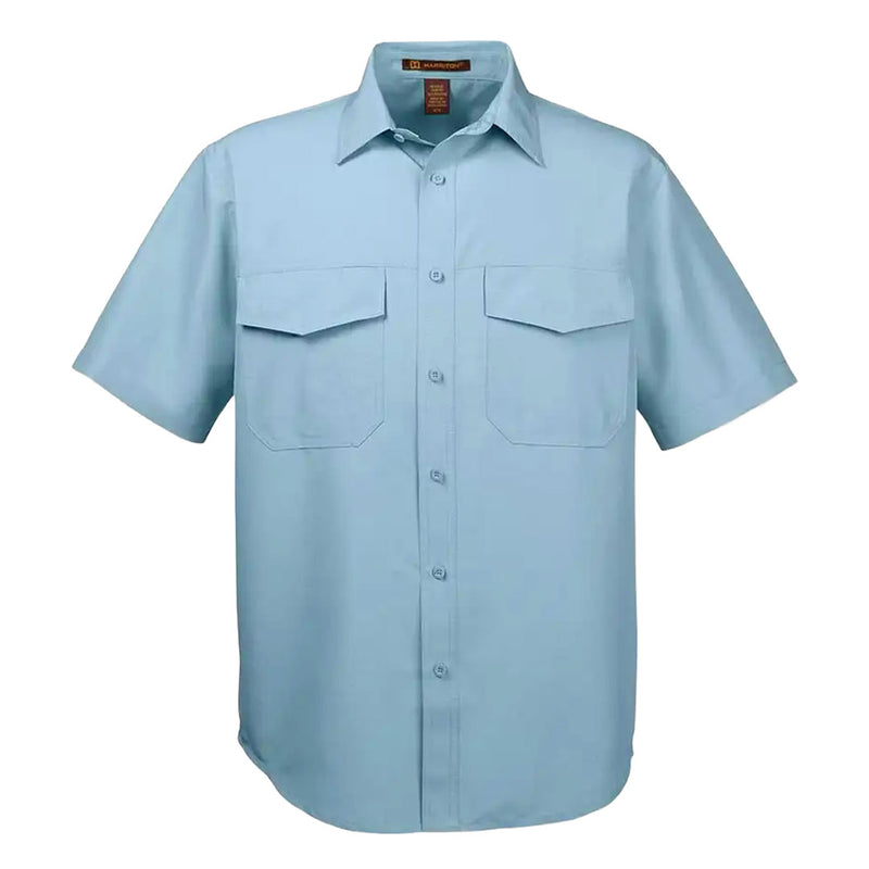 Harriton - Men's Key West Short Sleeve Performance Staff Shirt (M580 55)