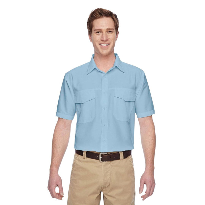 Harriton - Men's Key West Short Sleeve Performance Staff Shirt (M580 55)