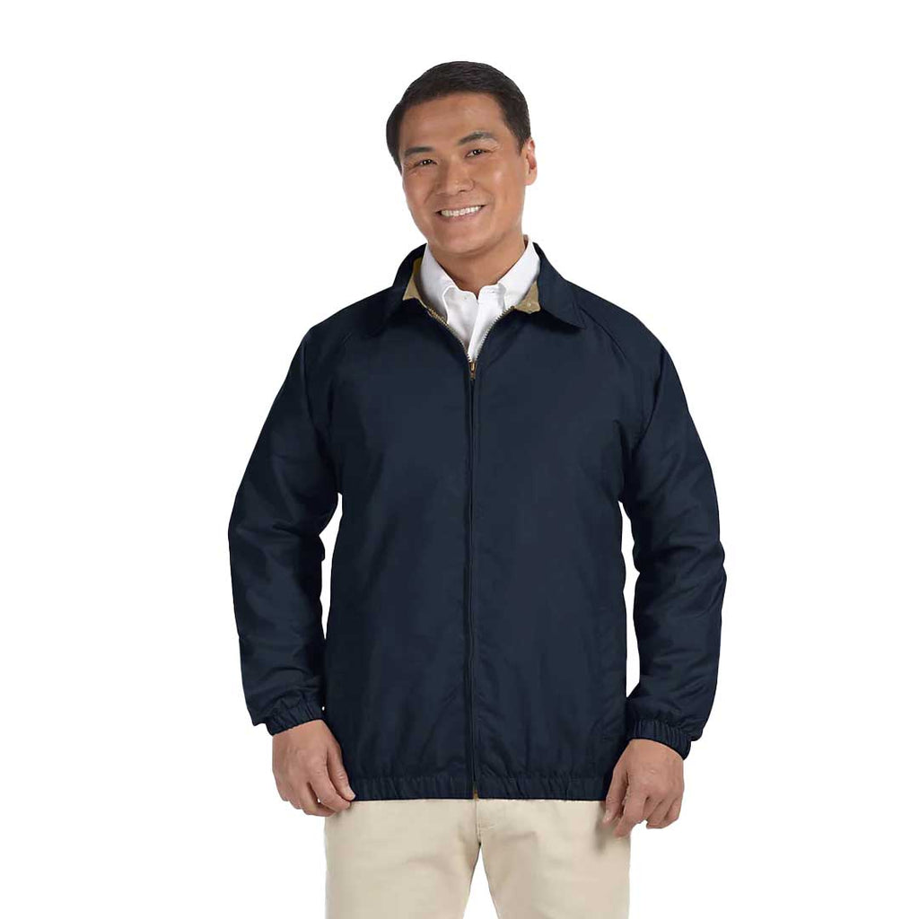 Harriton - Men's Microfiber Club Jacket (M710 NVY)