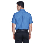 Harriton - Men's Oxford Stain Release Short Sleeve Dress Shirt (M600S 53)
