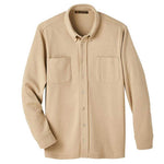 Harriton - Men's StainBloc Pique Fleece Shirt Jacket (M708 NZ)