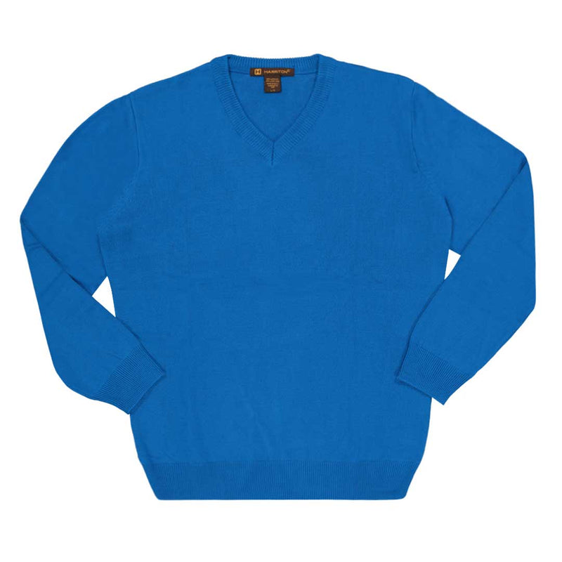 Harriton - Men's V-Neck Sweater (M420 53)