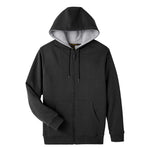 Harriton - Unisex ClimaBloc Lined Heavyweight Full Zip Hoodie (M711 9K)