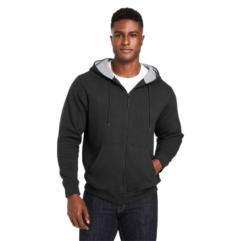 Harriton - Unisex ClimaBloc Lined Heavyweight Full Zip Hoodie (M711 9K)