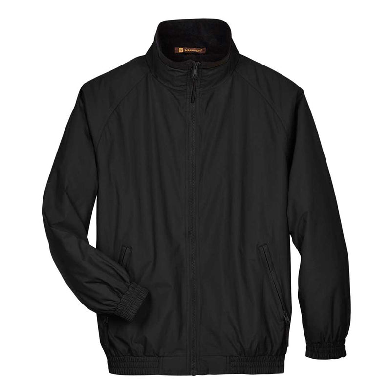 Harriton - Unisex Fleece Lined Nylon Jacket (M740 9K)