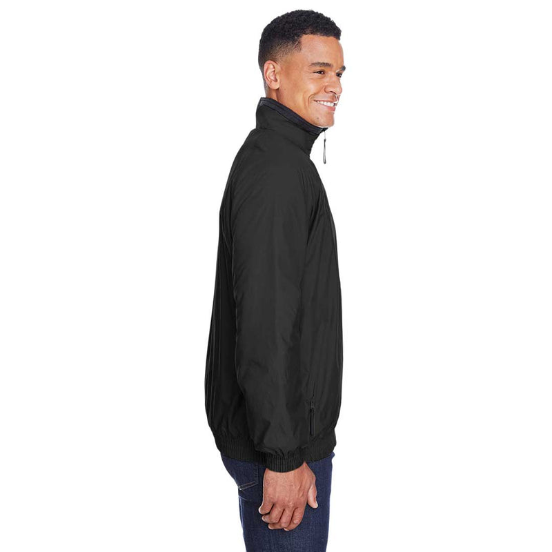 Harriton - Unisex Fleece Lined Nylon Jacket (M740 9K)