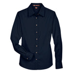 Harriton - Women's Easy Blend Long Sleeve Twill Dress Shirt (M500W 15)