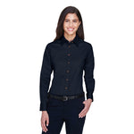 Harriton - Women's Easy Blend Long Sleeve Twill Dress Shirt (M500W 15)