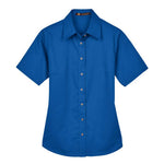 Harriton - Women's Easy Blend Short Sleeve Twill Dress Shirt (M500SW 53)
