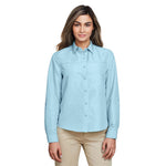 Harriton - Women's Key West Performance Staff Long Sleeve Shirt (M580LW MT)