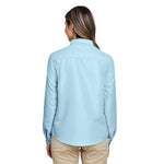 Harriton - Women's Key West Performance Staff Long Sleeve Shirt (M580LW MT)