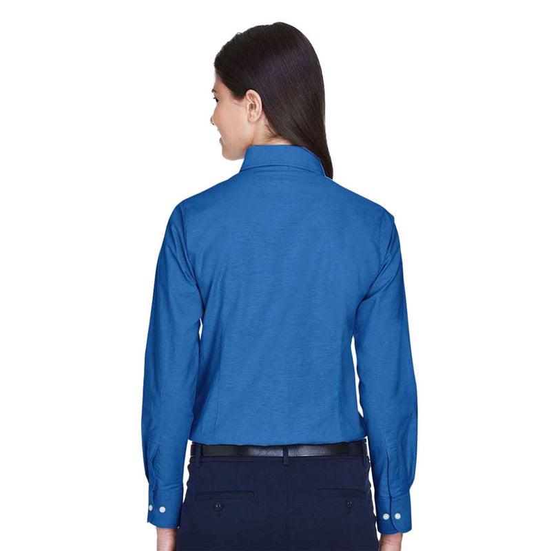 Harriton - Women's Oxford Long Sleeve Dress Shirt (M600W 53)