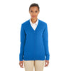 Harriton - Women's V-Neck Cardigan Sweater (M425W 53)