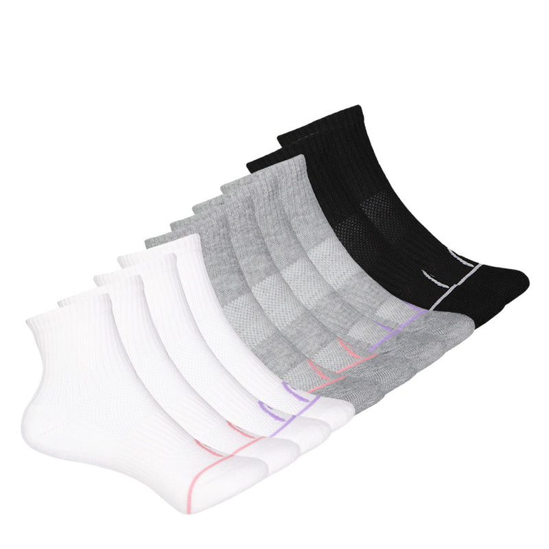 Head - Kids' 10 Pack 1/4 Crew Socks (HGHE014 ASST)