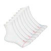 Head - Girls' Cushion 8 Pack Crew Socks (HEKH007 WHT)