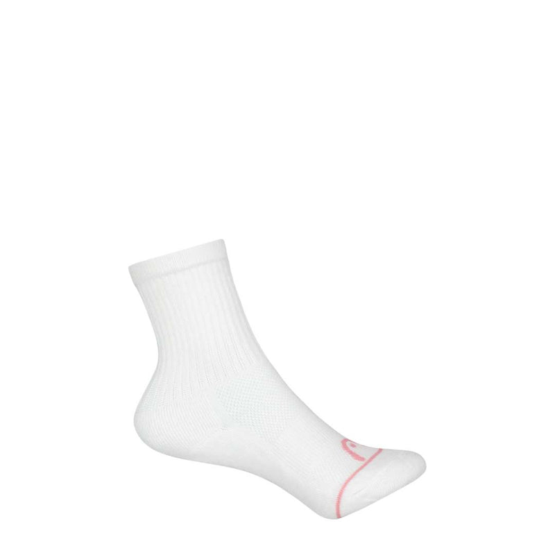 Head - Girls' Cushion 8 Pack Crew Socks (HEKH007 WHT)