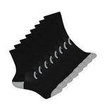 Head - Kids' Cushion 8 Pack Crew Socks (HEKH011 BLK)