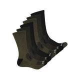 Head - Men's Cushion 6 Pack Crew Socks (HEAMHSR018 GRN)