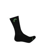 Head - Men's Cushion 6 Pack Crew Socks (HMHE035 BLK)