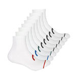 Head - Men's Cushion 8 Pack 1/4 Crew Socks (HEMH028 WHT)