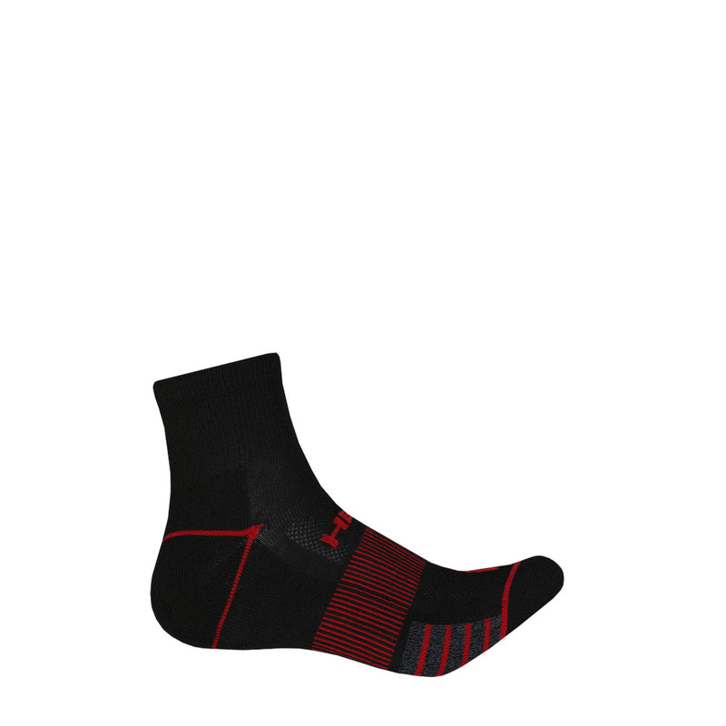 Head - Men's Cushion 8 Pack 1/4 Crew Socks (HEMH029 BKCL)