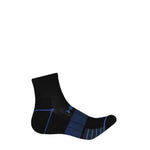 Head - Men's Cushion 8 Pack 1/4 Crew Socks (HEMH029 BKCL)