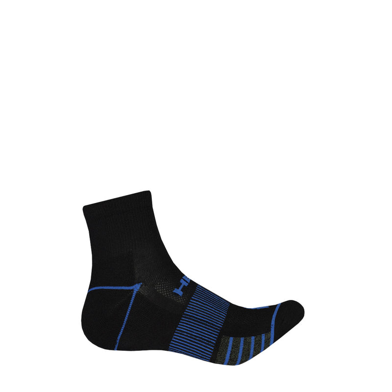 Head - Men's Cushion 8 Pack 1/4 Crew Socks (HEMH029 BKCL)