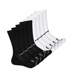 Head - Men's Cushion 8 Pack Crew Socks (HEMH014 WHBLK)