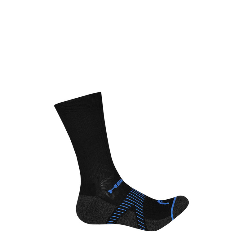 Head - Men's Cushion 8 Pack Crew Socks (HEMH030 BLK)
