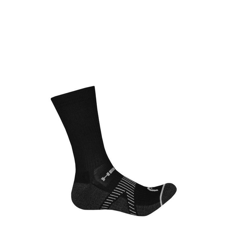 Head - Men's Cushion 8 Pack Crew Socks (HEMH030 BLK)