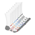 Head - Men's Cushion 8 Pack Crew Socks (HEMH030 WHT)