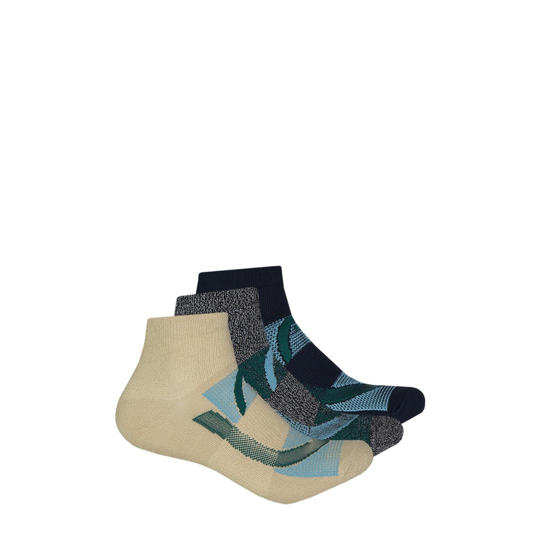 Head - Men's Nylon 3 Pack Ankle Performance Socks (HEMH031 NVY