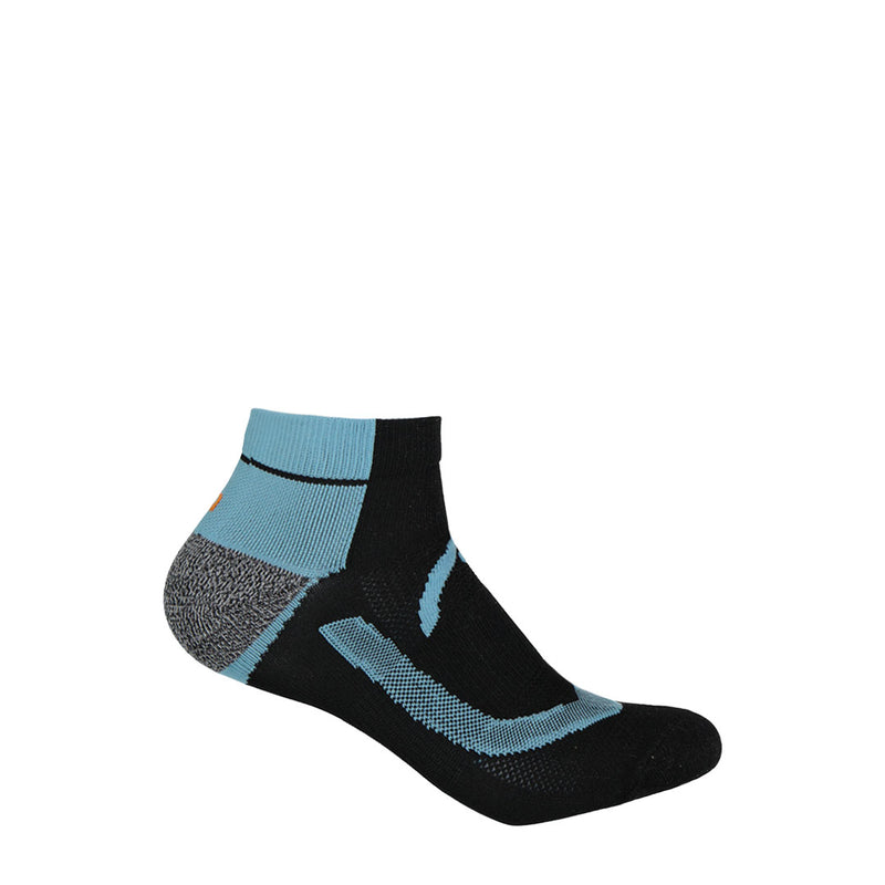 Head - Men's Nylon 3 Pack Ankle Socks (HEMH031 BLK)