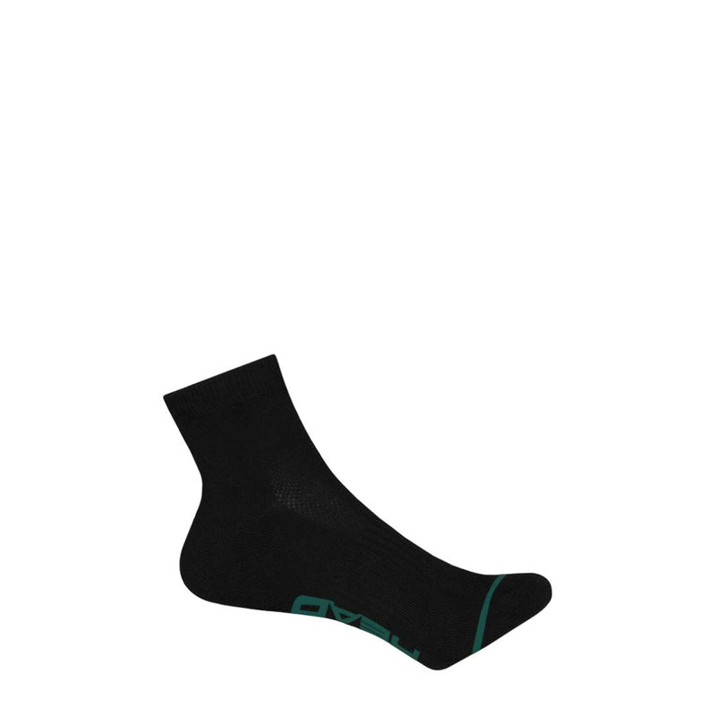 Head - Women's Cushion 8 Pack 1/4 Crew Socks (HELH017 BLK)