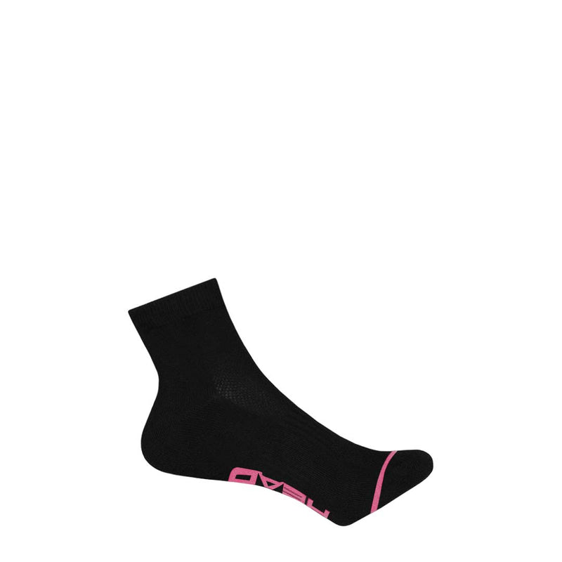 Head - Women's Cushion 8 Pack 1/4 Crew Socks (HELH017 BLK)