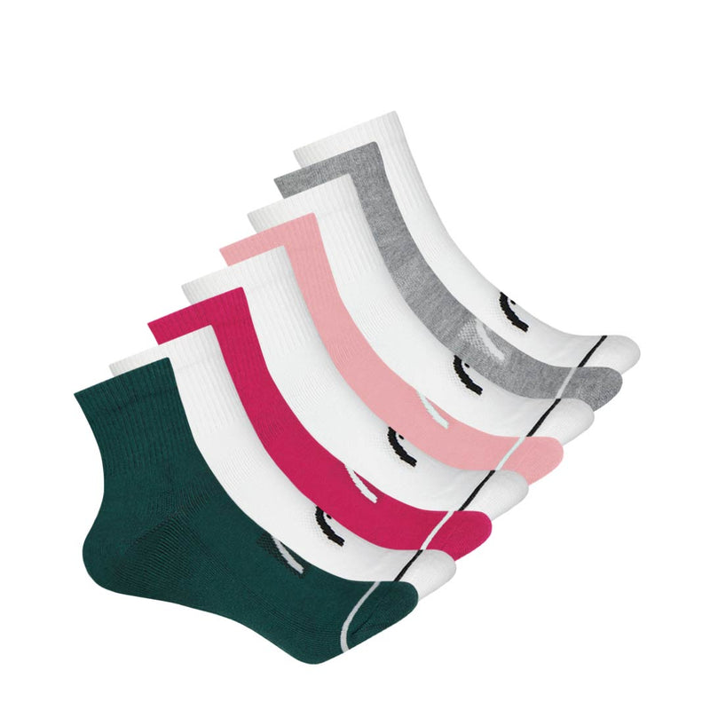 Head - Women's Cushion 8 Pack 1/4 Crew Socks (HELH018 ASST)