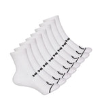 Head - Women's Cushion 8 Pack Mid Crew Socks (HELH019 WHT)