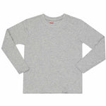Heat Ultra - Kids' (Junior) Long Sleeve Crew Neck Top (95505 GRY-B)