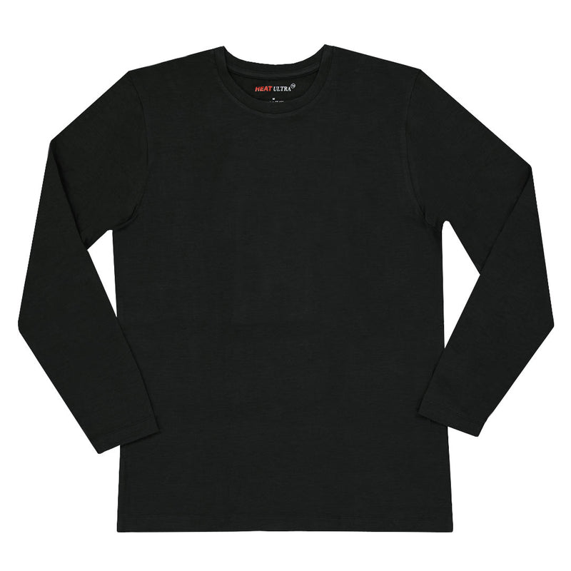 Heat Ultra - Men's Long Sleeve Crew Neck Top (88607 BLK)