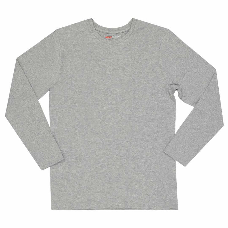 Heat Ultra - Men's Long Sleeve Crew Neck Top (88607 GRY)
