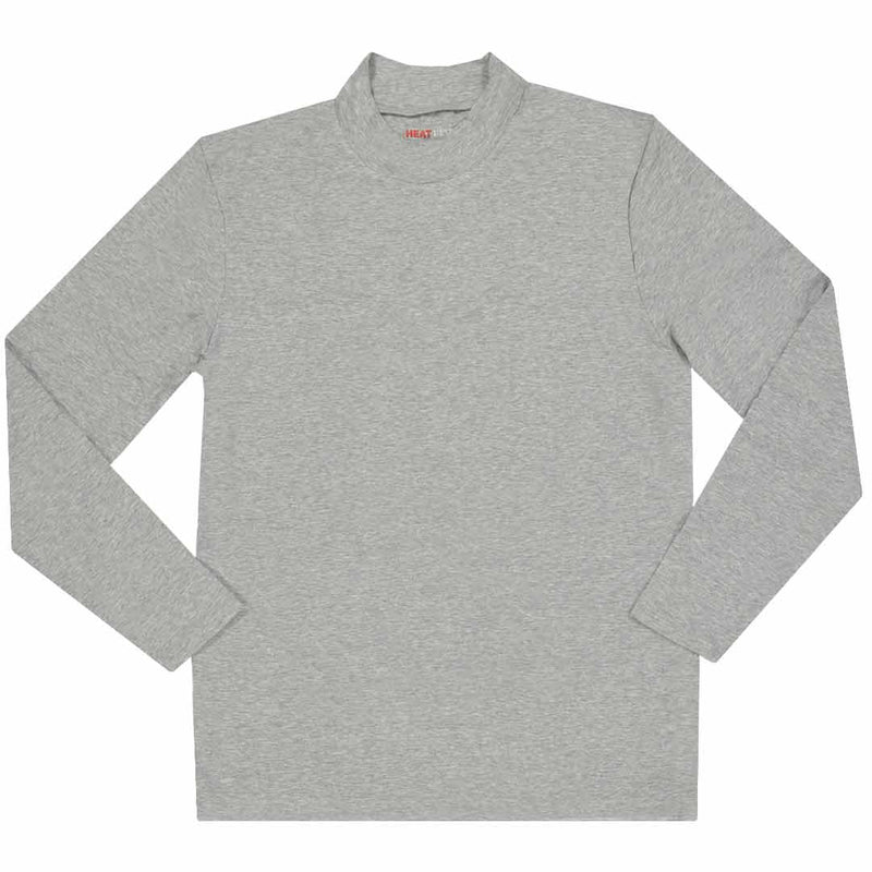 Heat Ultra - Men's Long Sleeve Mock Neck Top (88609 GRY)